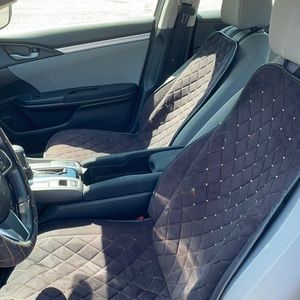 Swarovski seat and steering wheel cover